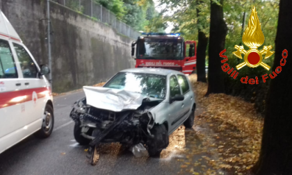 Incidente a  Galbiate sulla strada per Oggiono, ferite tre persone