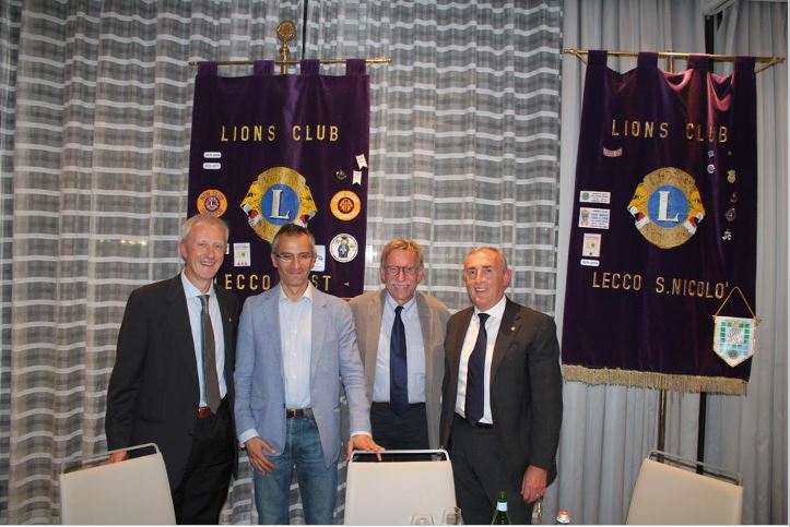 I Lions lecchesi incontrano il Dr. Sorriso