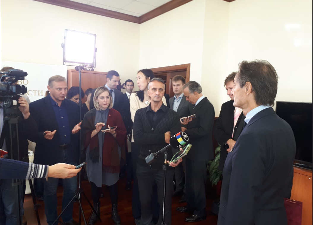 La candidatura Olimpiadi Milano Cortina presentata in Russia