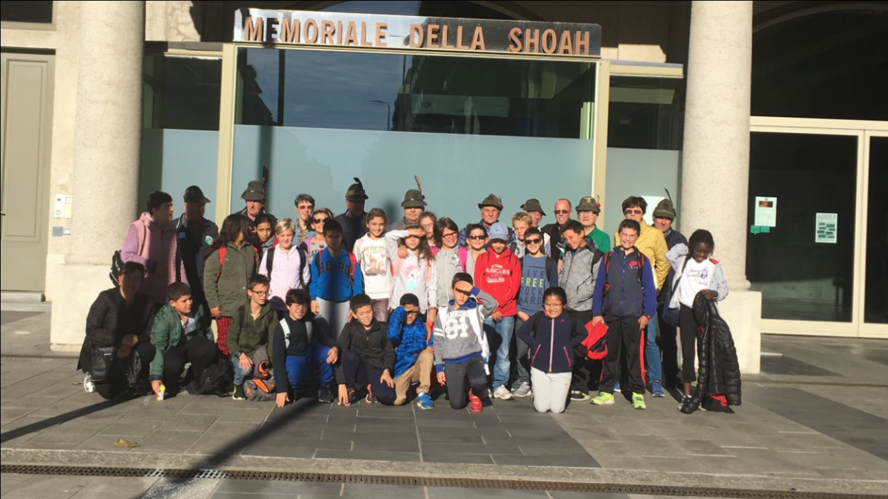 Toccante visita al Memoriale della Shoah