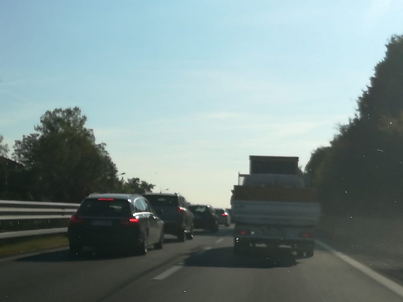 Statale 36 bloccata verso Milano