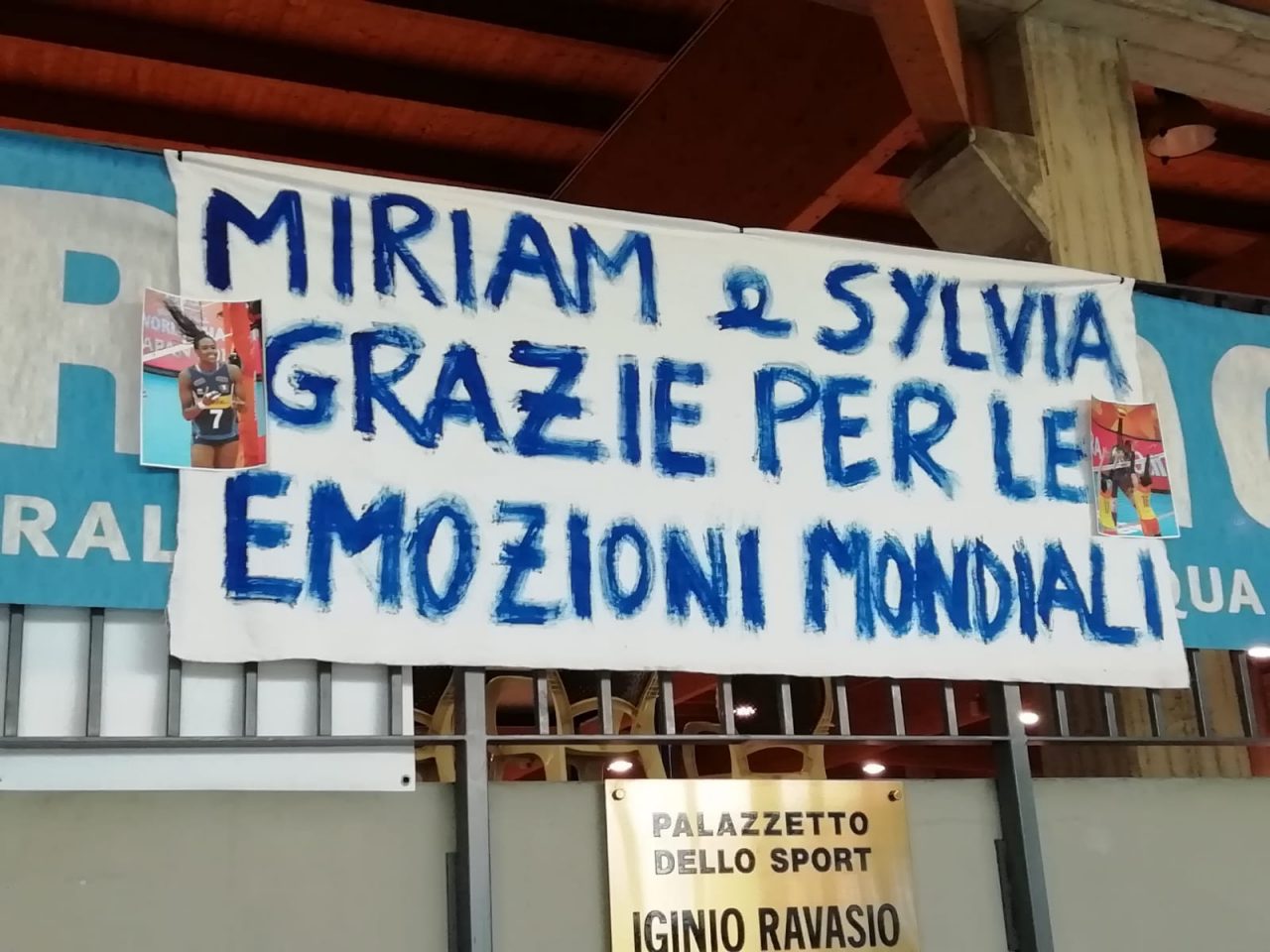 ” Miriam e Sylvia grazie per le emozioni mondiali”