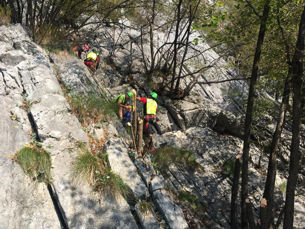 Incidenti in montagna: due interventi dei soccorritori FOTO