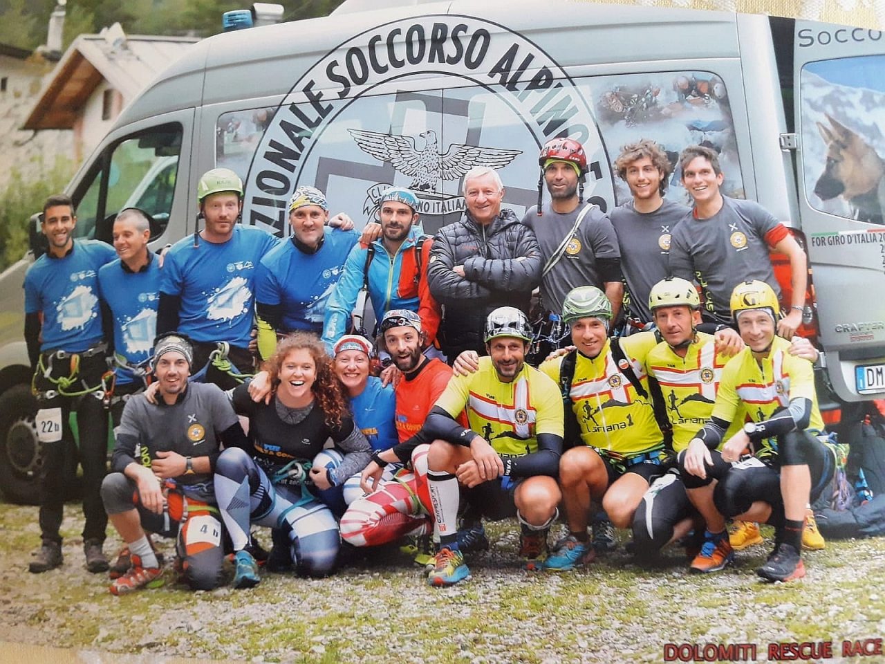 Grande performance dei soccorritori lariani alla Dolomiti Rescue Race