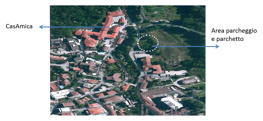 Al via i lavori per il parco cittadino in via alla Rovinata