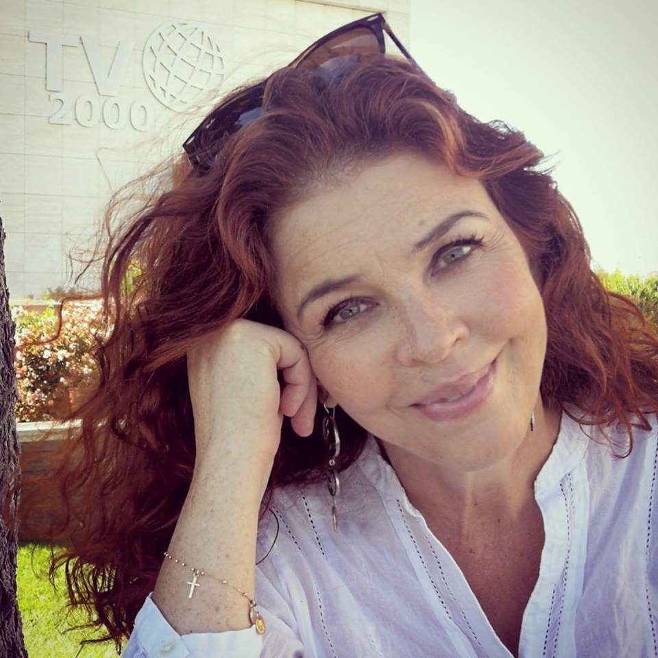 Gabriele Romagnoli e la  conduttrice televisiva Paola Saluzzi  alla Libreria Volante di Lecco