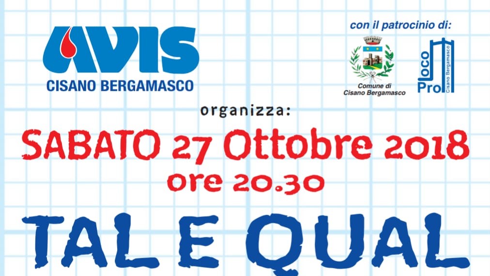 A teatro con I Balores per l’Avis di Cisano
