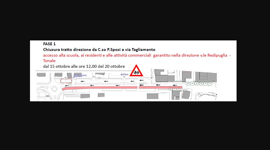 Nuovo fondo e nuovo asfalto in viale Montegrappa ATTENZIONE ALLA VIABILITA’