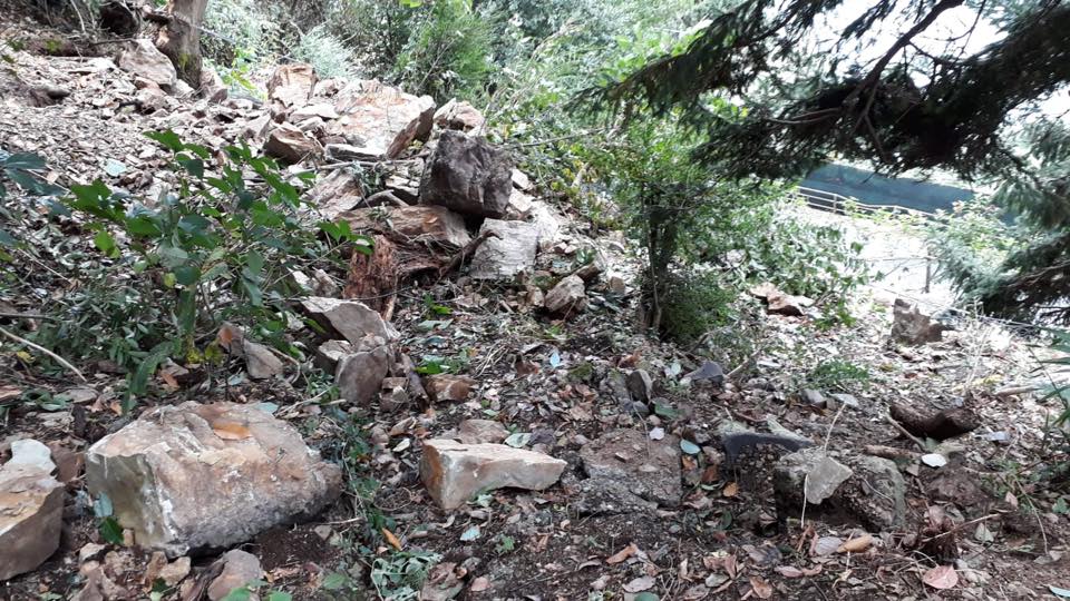 Frana sulla 72, provinciale sbarrata almeno per un paio di giorni