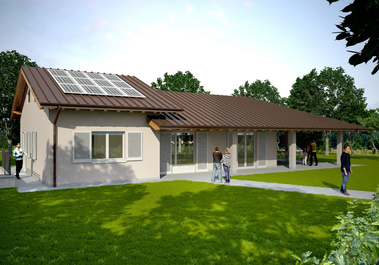 Nuova baita alpina di Viganò, ecco il progetto