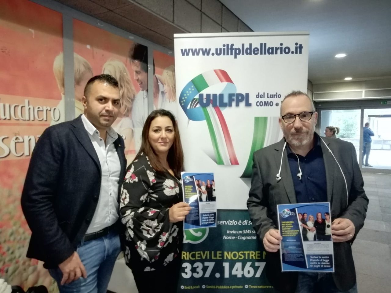 Petizione al Manzoni contro le aggressioni sul posto di lavoro FOTO