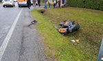 Ragazzino investito da un'auto lungo la Provinciale FOTO