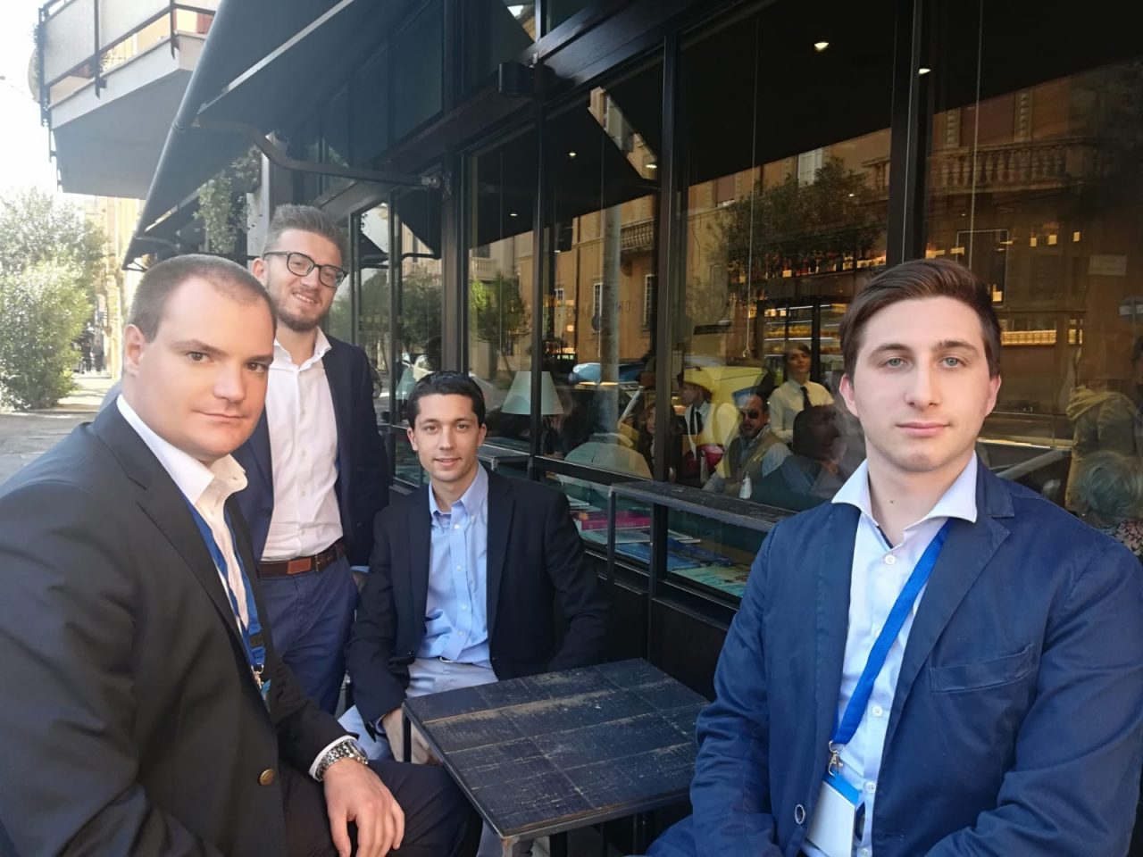 Delegazione lecchese al congresso nazionale di Forza Italia Giovani