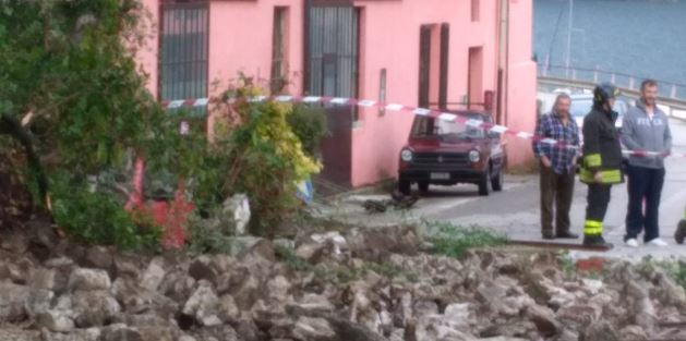 Maltempo sul lecchese: nuova frana a Valmadrera FOTO