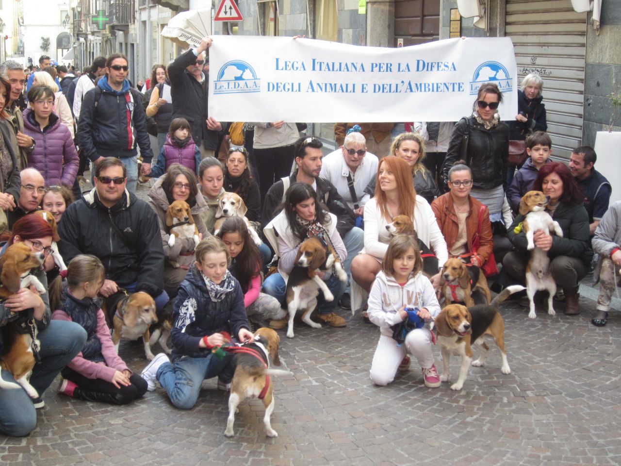 Green Hill, udienza per gli animalisti che salvarono i cagnolini che sfilarono a Lecco VIDEO