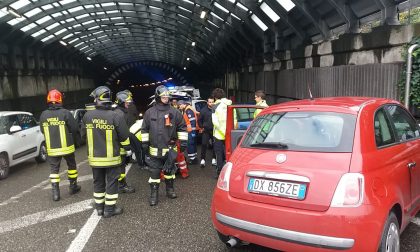 Incidente in superstrada, direzione Lecco-Ballabio
