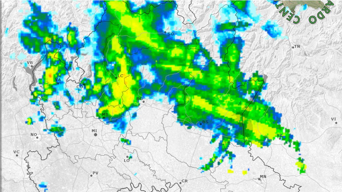 Grigio, pioggia, ma niente freddo PREVISIONI METEO
