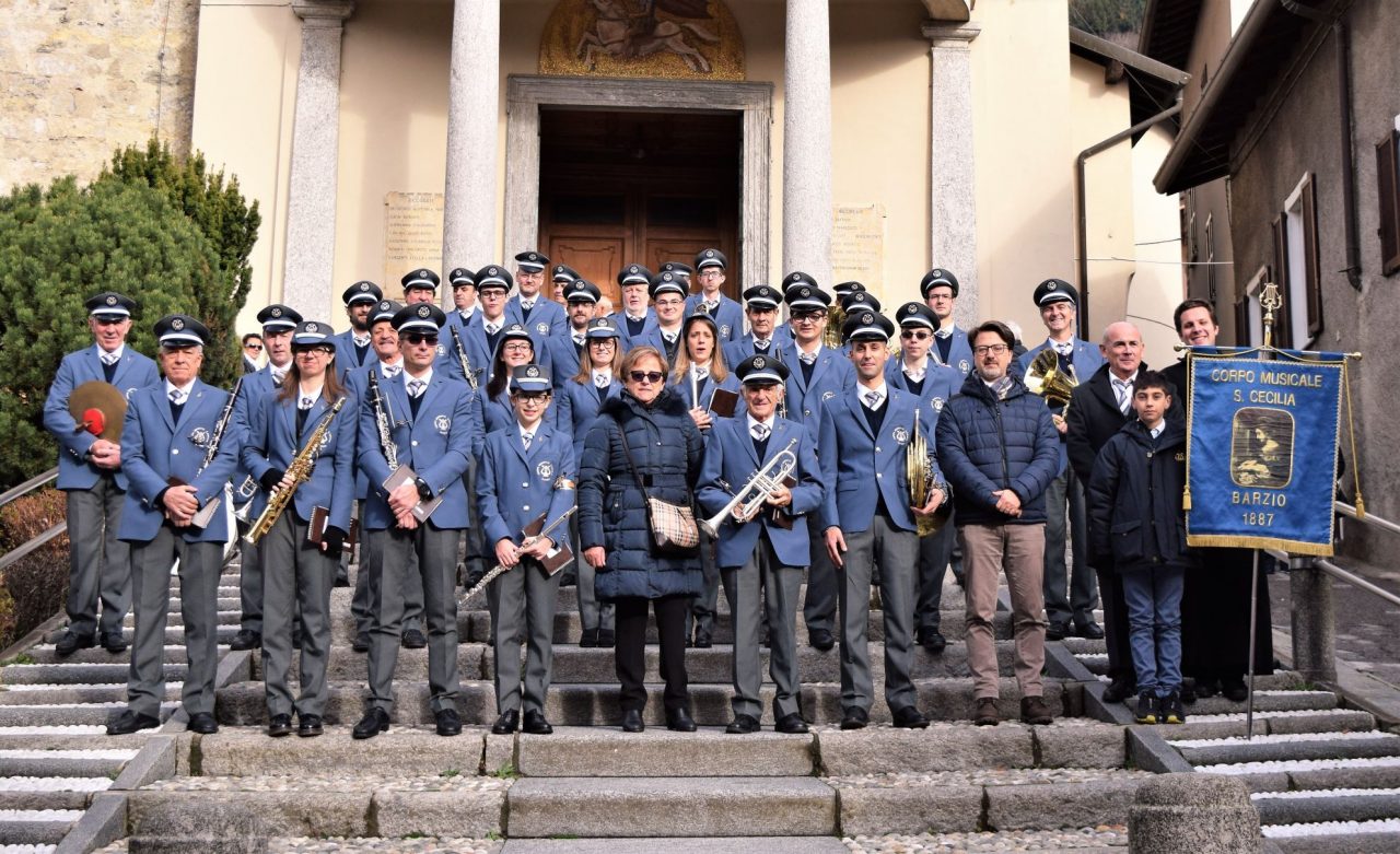 Evviva Santa Cecilia, ieri grande festa a Barzio