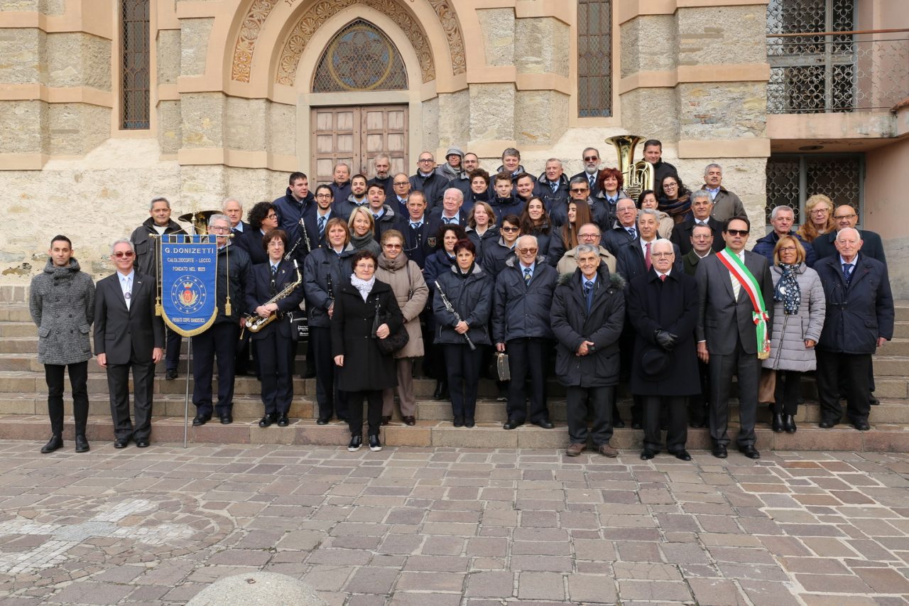 Calolzio: grande festa di fine anno per la banda Donizetti FOTO