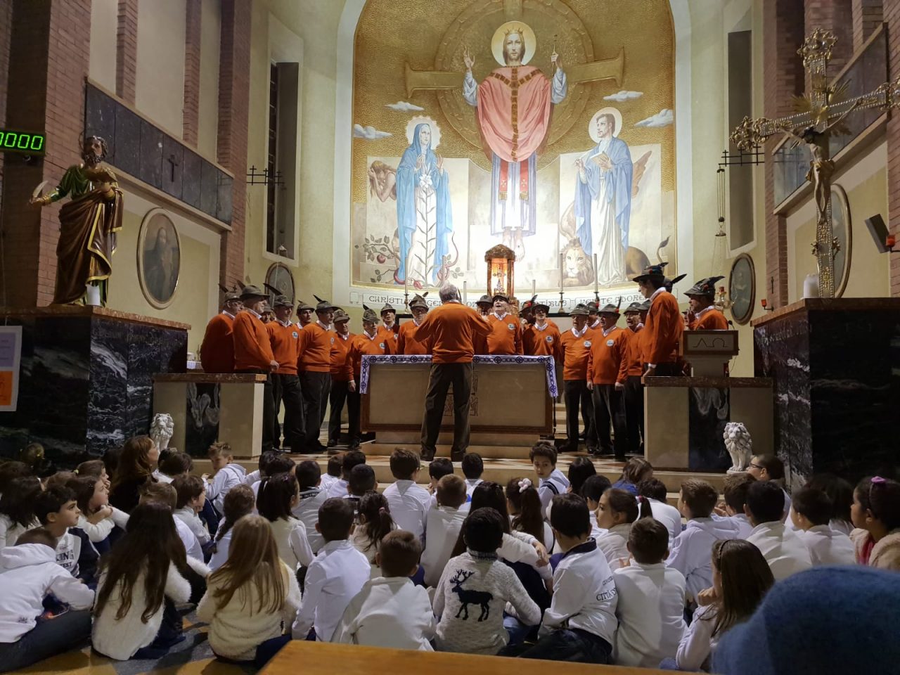 Torre de’ Busi: grande festa con il coro ANA dell’Adda FOTO
