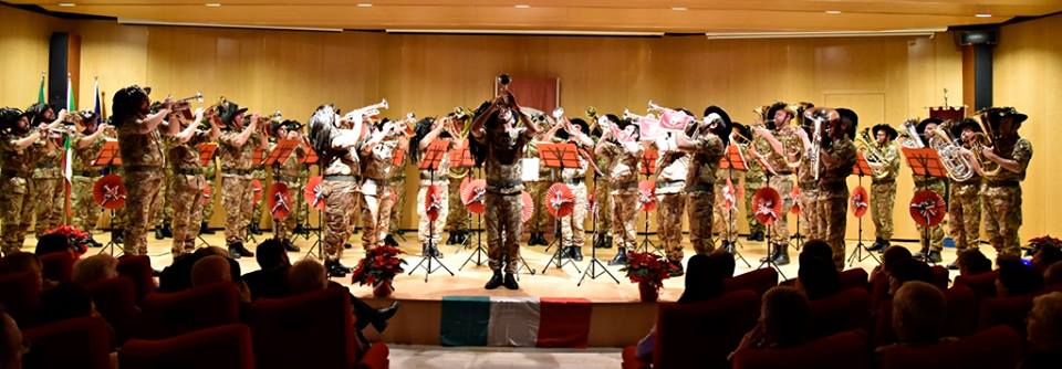 Un concerto di Natale con i bersaglieri!