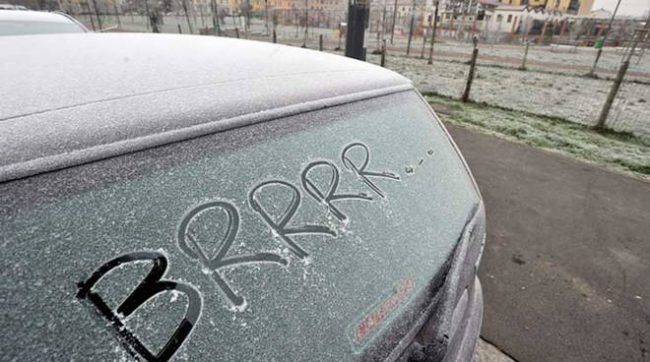 Clima decisamente invernale: freddo in aumento