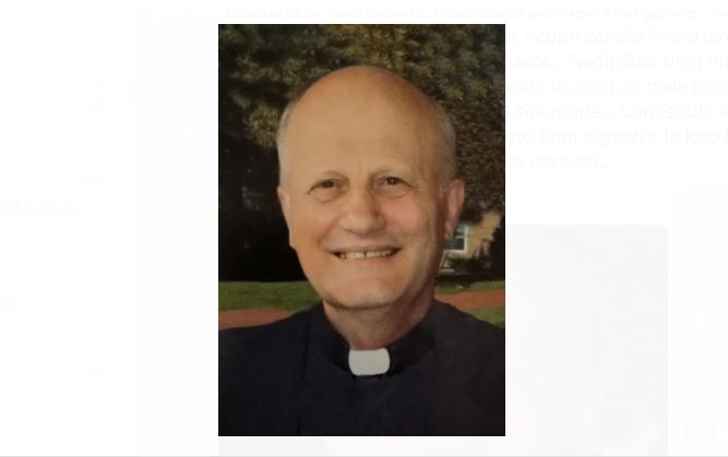 Domani a Somasca l’addio a padre Vitali