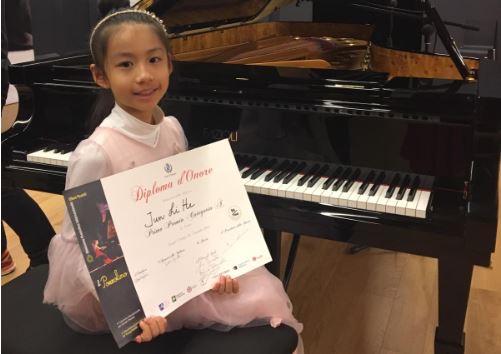 Ancora un premio per una giovanissima musicista dell’istituto Zelioli