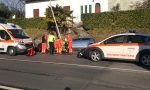 Incidente: auto finisce nel fosso FOTO