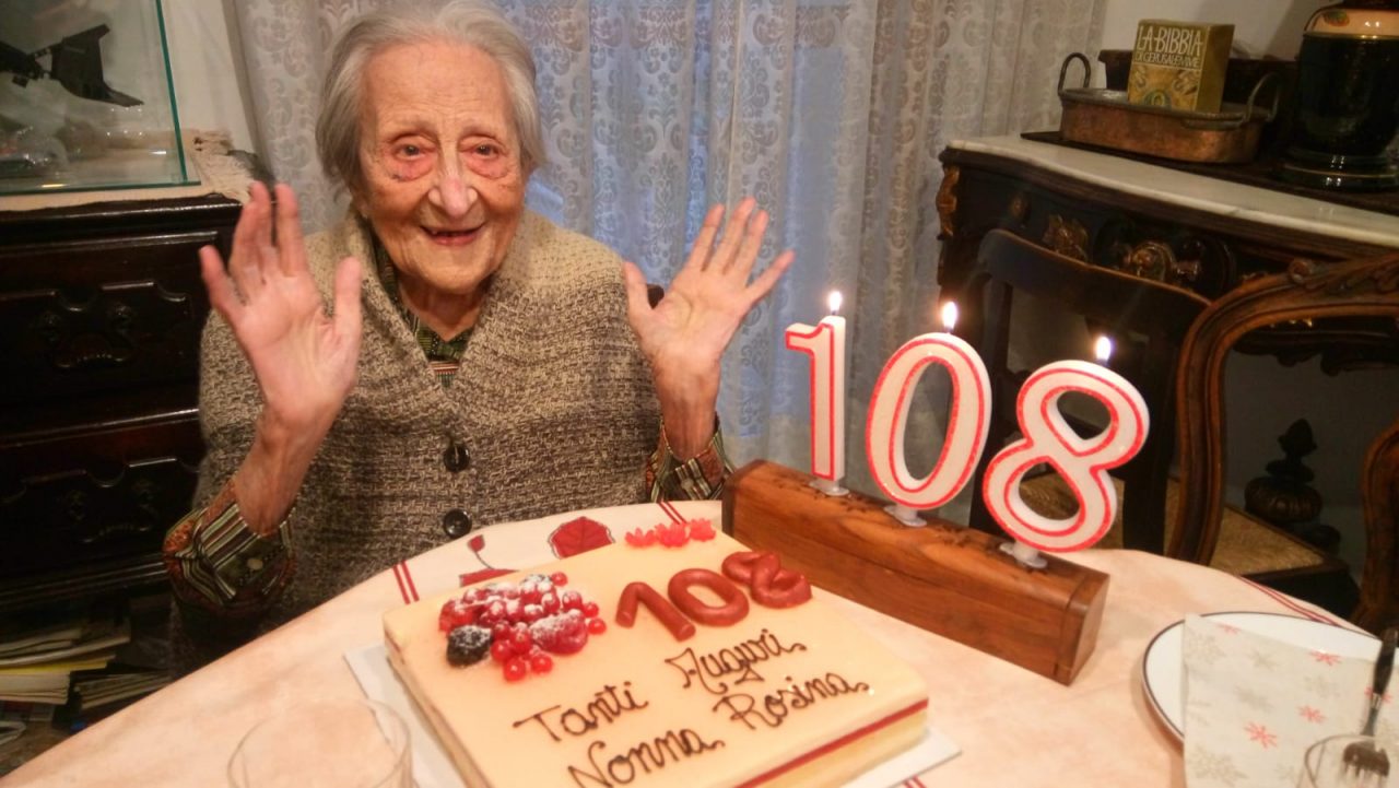 Nonna Rosina ha spento 108 candeline  VIDEO