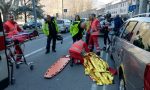 Donna anziana a terra, codice rosso sul lungolago Isonzo