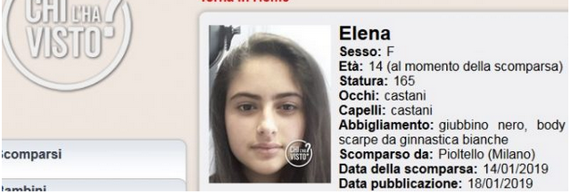 Scomparsa 14enne, è uscita per andare a scuola e non è più tornata