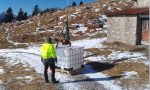 Gelo e siccità: mix letale nel Lecchese. Acqua portata in elicottero in Valle FOTO E VIDEO