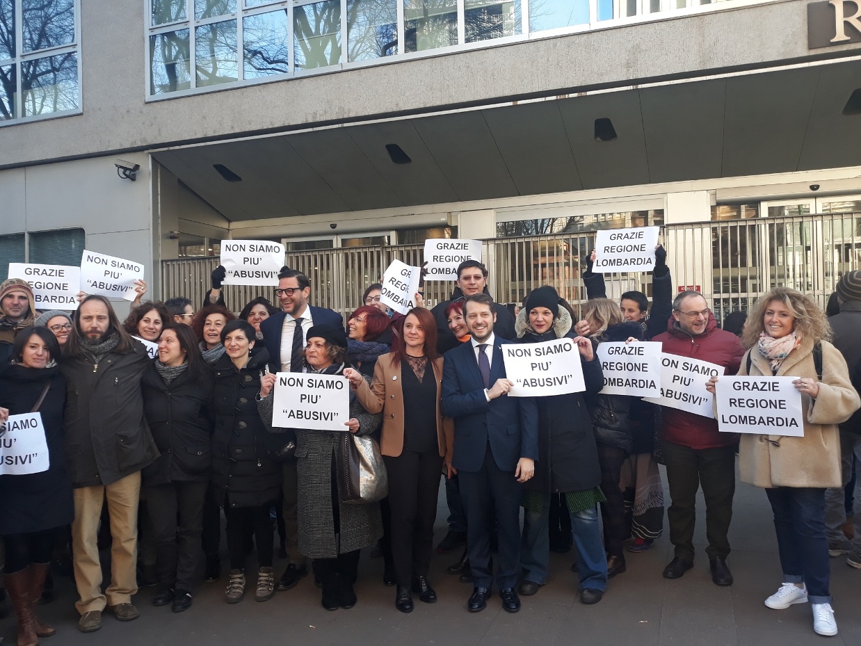 Educatori professionali, flash mob in Regione