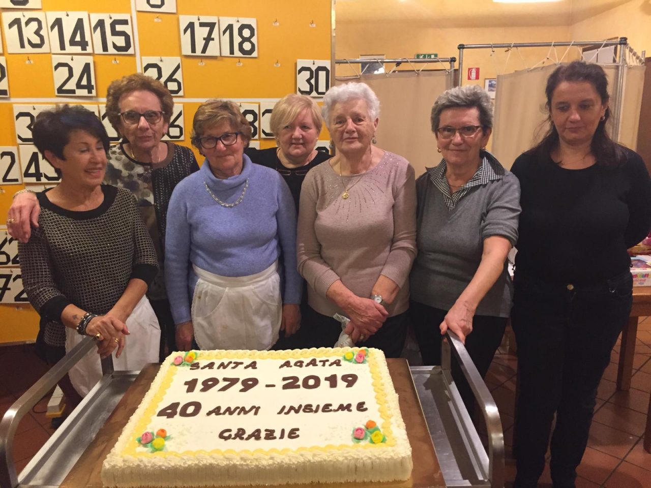 Sant’Agata: 40 anni della tradizionale cena tra le donne di Monticello FOTO