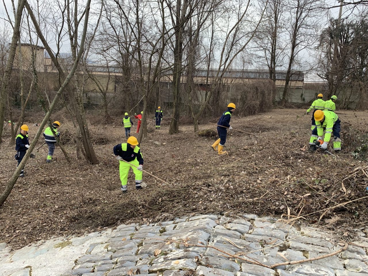 Valgreghentino: Protezione Civile al lavoro per “Fiumi sicuri” FOTO