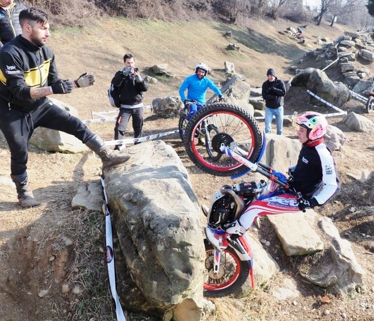 Luca Petrella al debutto con Beta nel Mondiale X-Trial a Barcellona