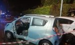 Terribile schianto in via Statale: auto centra in pieno il guardrail FOTO