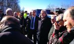 Sopralluogo di sindaci e tecnici sul Ponte di Annone: "Si apre a fine aprile" FOTO E VIDEO