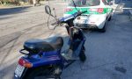 Cade dal motorino: paura per un 86enne