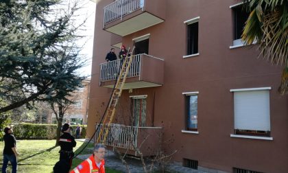 Incendio nell'appartamento dell'assessore FOTO e VIDEO
