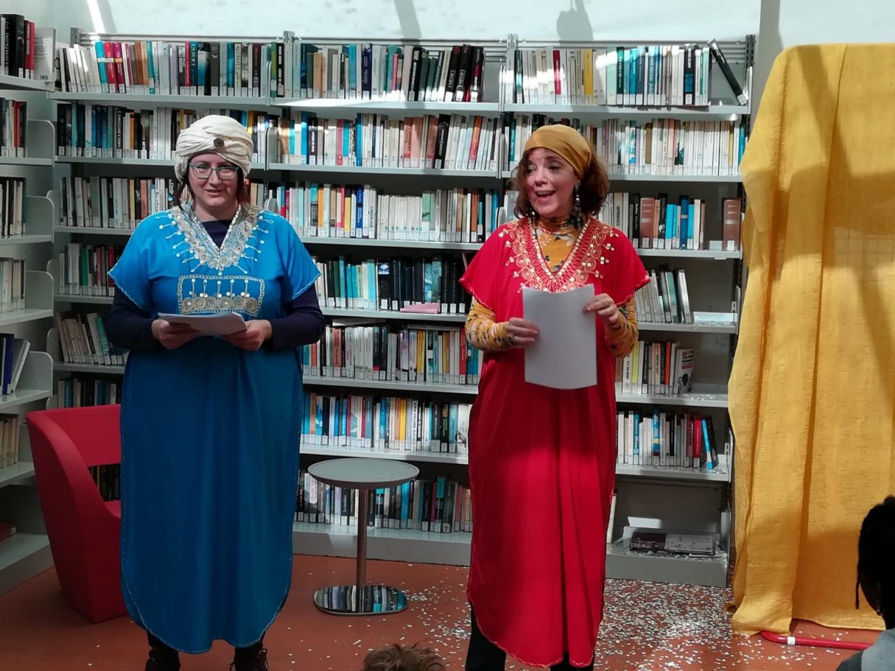 I volontari di Librando “danno i numeri” in biblioteca FOTO