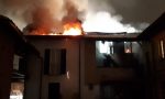 Incendio tetto in un'abitazione a Casatenovo FOTO e VIDEO