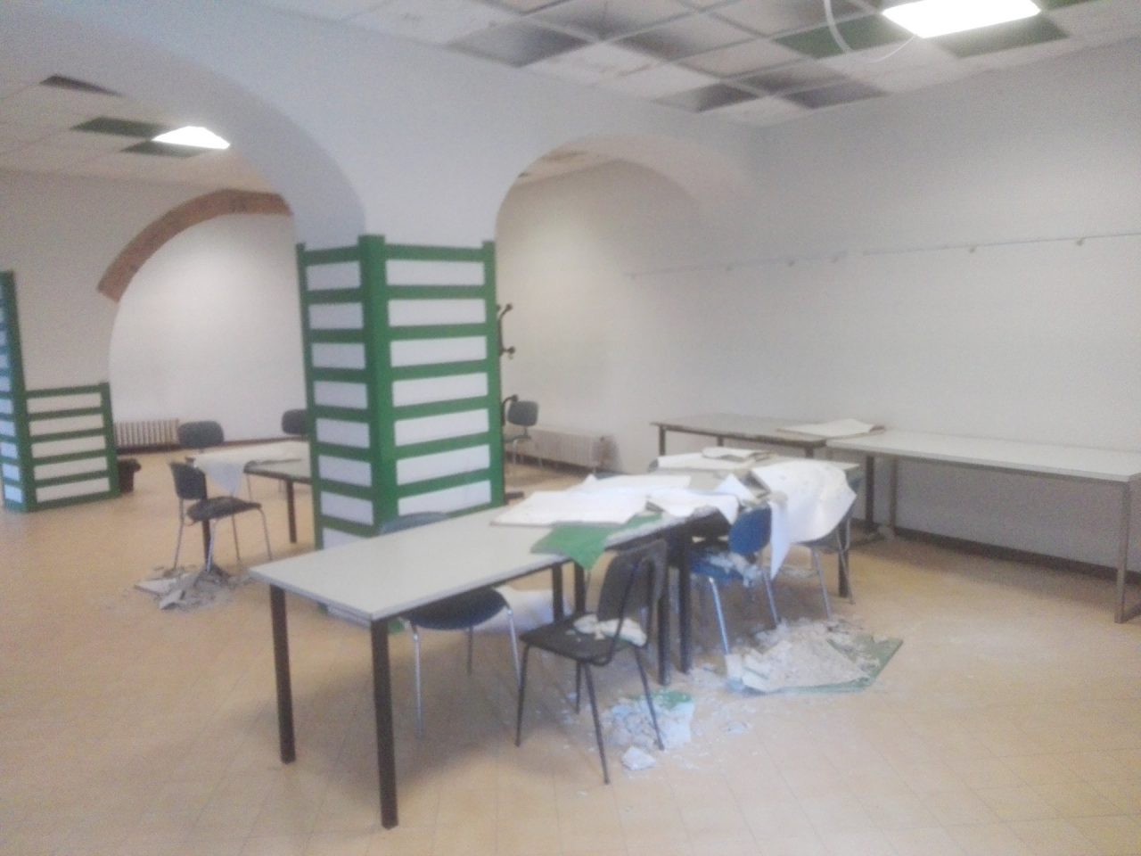 Sala civica inagibile, il Pd insorge
