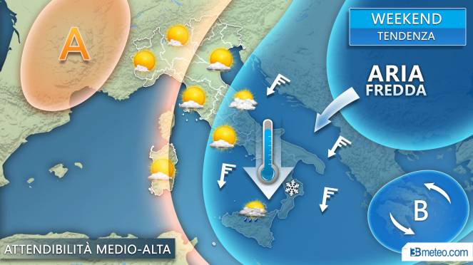 Illusoria primavera anticipata, nel weekend torna il gelo dalla… Russia