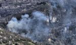 Incendio ai piedi del Resegone a Lecco  FOTO