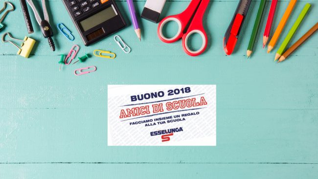 Amici di scuola: Esselunga ha donato materiale didattico a 310 istituti del Lecchese