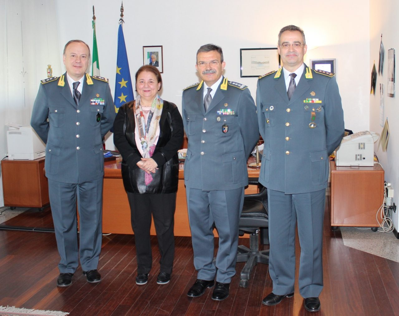Il Comandante Interregionale delle Fiamme Gialle in visita al Comando Provinciale di Lecco