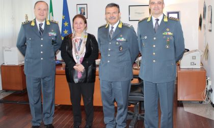 Il Comandante Interregionale delle Fiamme Gialle in visita al Comando Provinciale di Lecco
