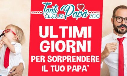 Festa del papà: ultimo giorno per mandare le dediche al Giornale di Merate